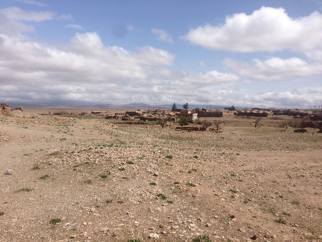  نمای روستای باغستان در کنار برج زیبای گوجو 